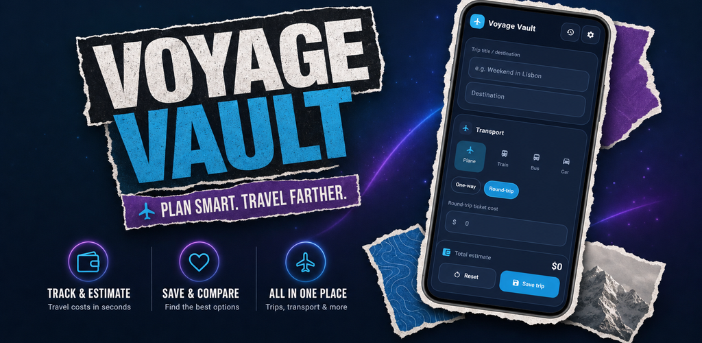 Voyage Vault promotional banner